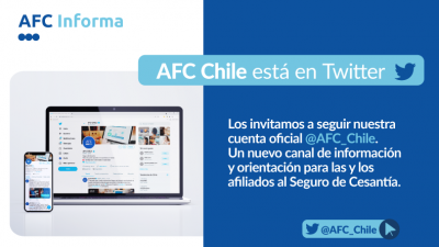 Imagen de Ya estamos en Twitter: síguenos en @AFC_Chile