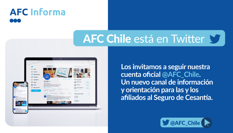 Ya estamos en Twitter: síguenos en @AFC_Chile — AFC Chile